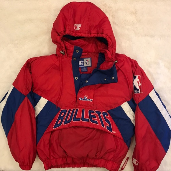 washington bullets starter jacket
